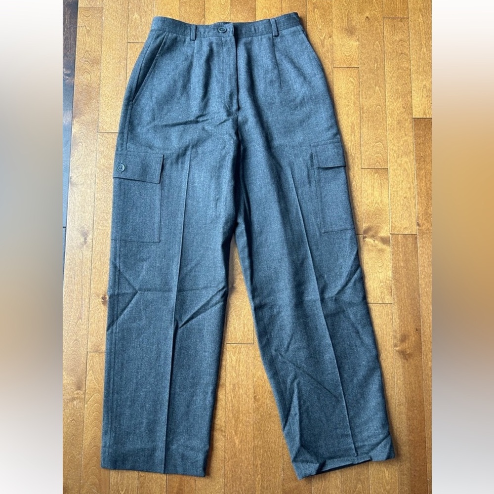 Talbots Women’s Dark Gray Cargo Pants